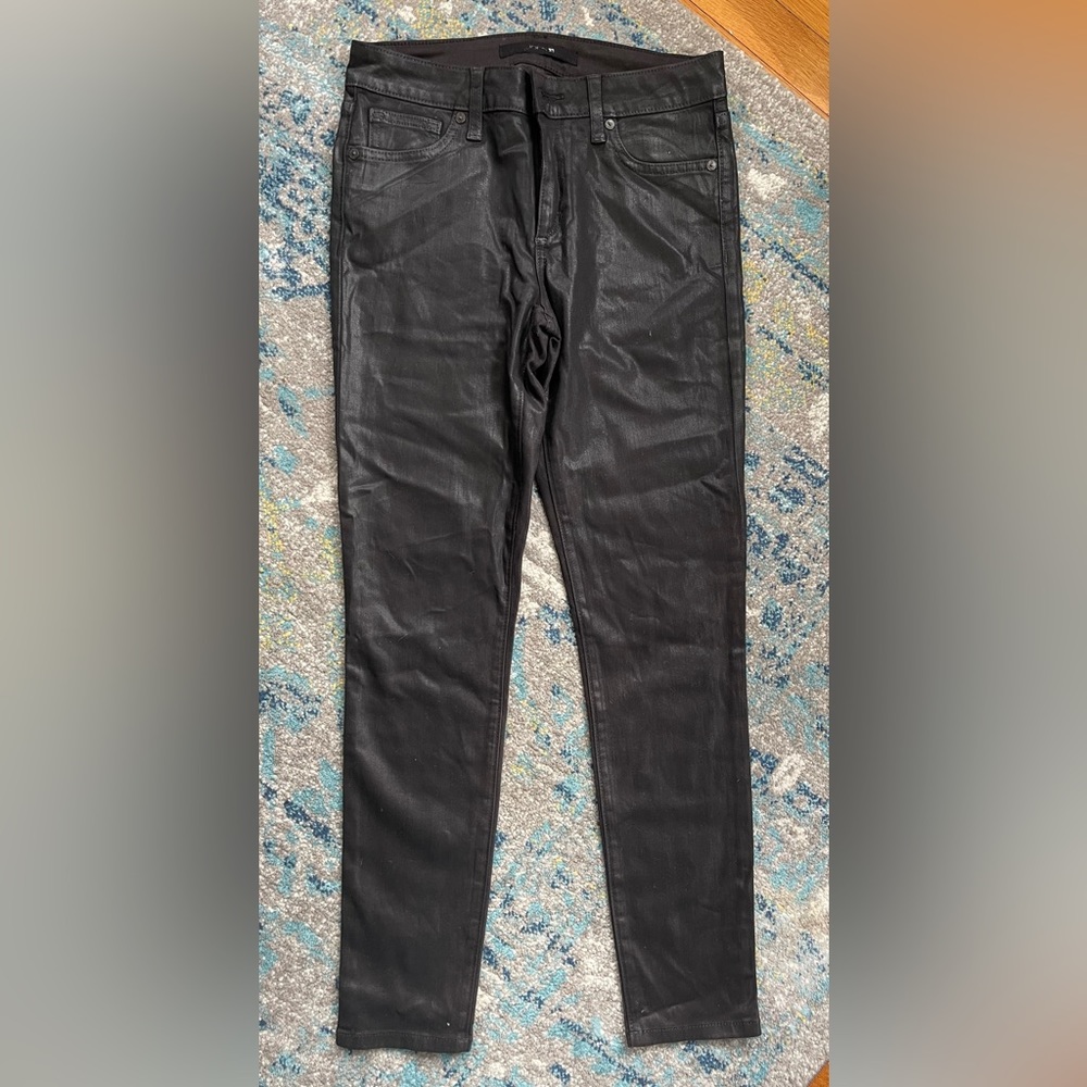 Joes jeans skinny jeans with sheen texture